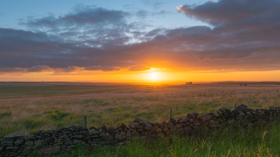 Scargill Pasture Sunrise